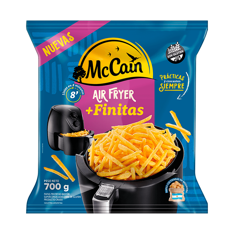 Papas McCain Air Fryer Paquete x 700 grs - Hiram Alimentos Congelados