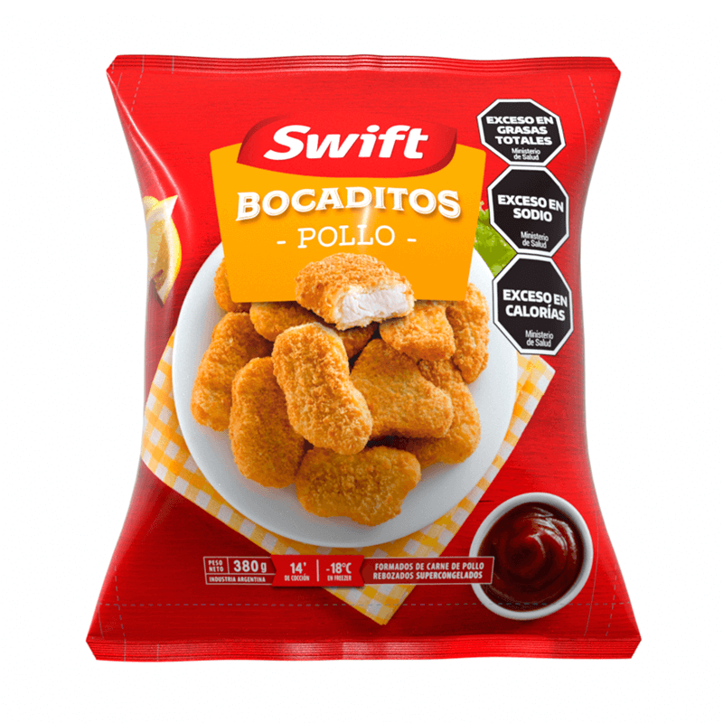 Bocaditos de Pollo Swift Paquete x 380 grs - Hiram Alimentos Congelados
