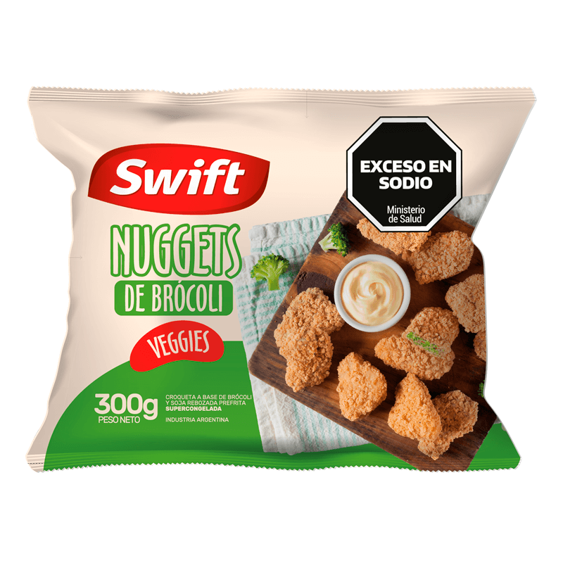 Nuggets de Brócoli Swift Paquete x 300 grs - Hiram Alimentos Congelados