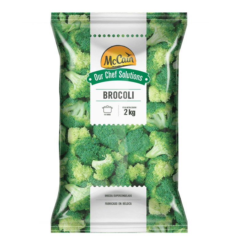 Brocoli IQF McCain Bolsa x 2 kgs- Vegetales - Hiram Alimentos Congelados