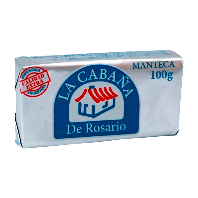 Manteca La Cabaña de Rosario Paquete x 100 grs - Sin TACC - Hiram Alimentos Congelados