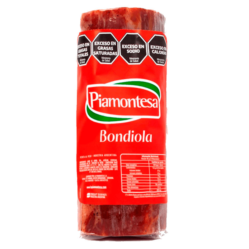 Bondiola de cerdo al vacío Piamontesa - Pieza al peso - Hiram Alimentos Congelados