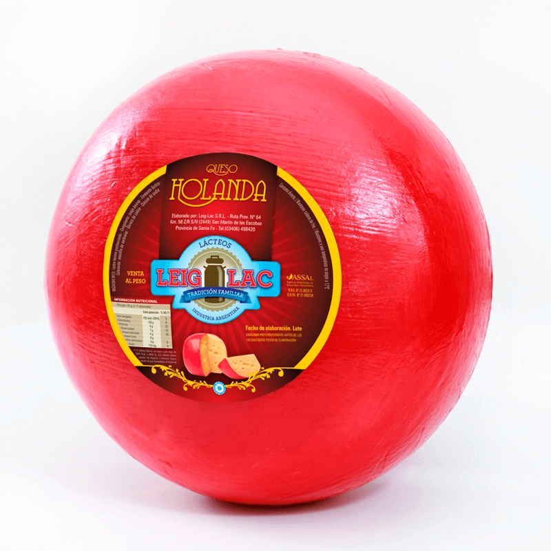Queso Holanda Leig Lac x kilo - Hiram Alimentos Congelados