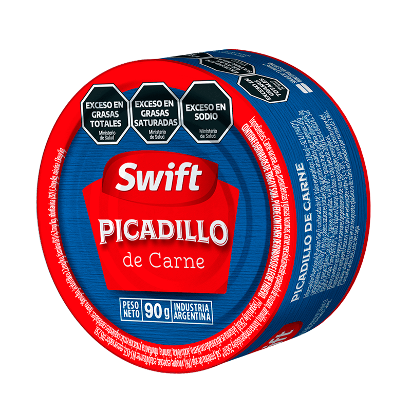 Picadillo de carne Swift Lata x 90 grs - Hiram Alimentos Congelados