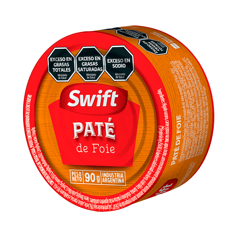 Paté de Foie Swift Lata x 90 grs - Hiram Alimentos Congelados