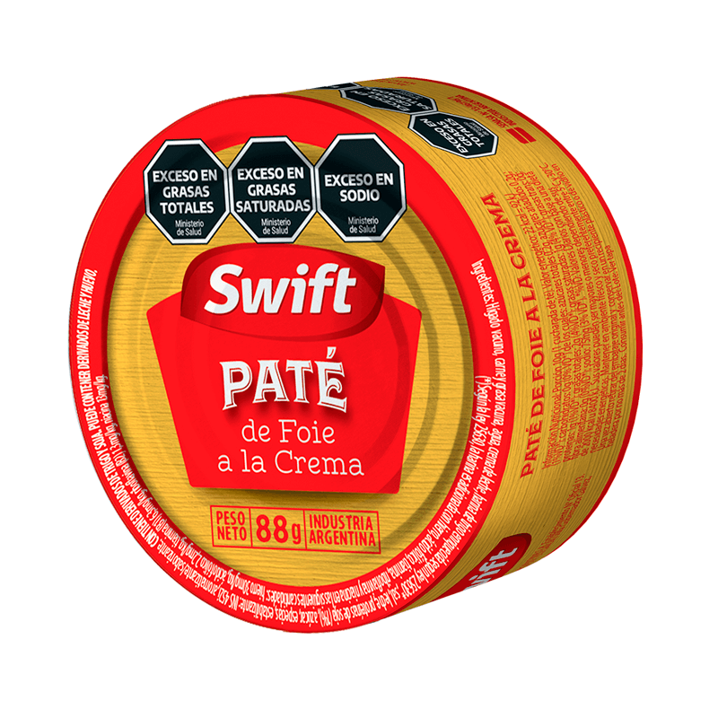 Paté a la crema Swift Lata x 88 grs - Hiram Alimentos Congelados