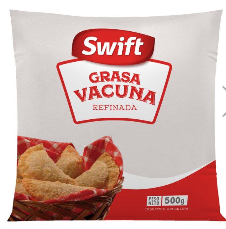 Grasa Vacuna Refinada Swift Paquete x 500 grs - Hiram Alimentos Congelados