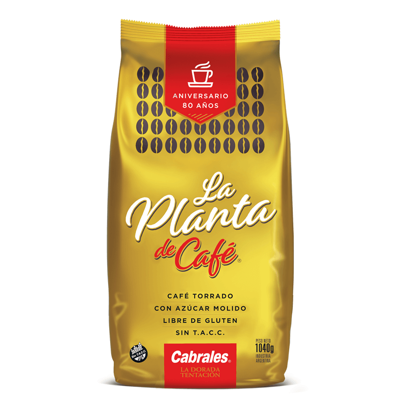 Café Torrado Molido La Planta del Café Paquete x 1000 grs - Hiram Alimentos Congelados