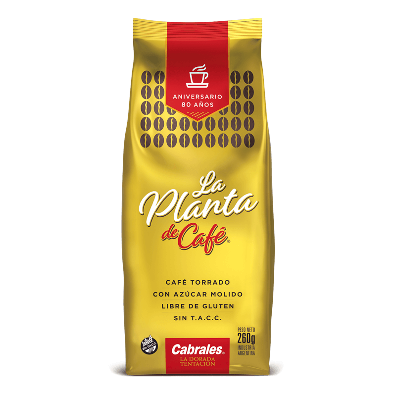 Café Torrado Molido La Planta del Café Paquete x 250 grs - Hiram Alimentos Congelados